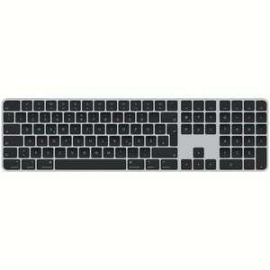 Apple Magic Keyboard Touch ID/ Numeric Wireless Billentyűzet (Fekete Bill.) - Német kép