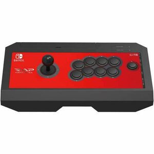 Hori Real Arcade Pro V Hayabusa, Nintendo Switch/OLED, PC, Szürke-Piros, Vezetékes kontroller kép