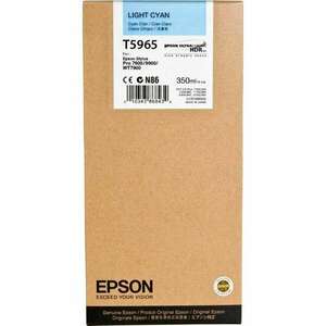 Epson Tintapatron Light Cyan T596500 UltraChrome HDR 350 ml kép