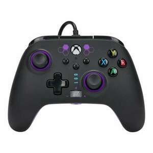 PowerA Enhanced Wired, Xbox Series X|S, Xbox One, PC, Purple Hex, Vezetékes kontroller kép