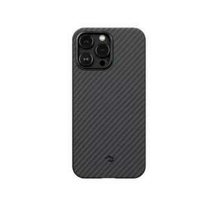 Pitaka MagEZ Case 3 Black / Grey Twill 1500D Apple iPhone 14 Pro készülékhez - MagSafe rögzítéssel kép