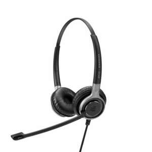 Fejhallgató Call Center Sennheiser EPOS SC 665, USB-C (508368), Binaurális, Fekete kép