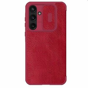 Nillkin Qin BookPRO tok Samsung Galaxy A55 5G számára, piros kép