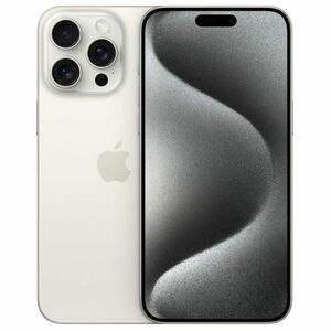 Apple iPhone 15 Pro Max 256GB, fehér titanium kép