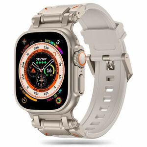 Tech-Protect Delta Pro szíj Apple Watch 42/44/45/49mm, starlight / titanium kép