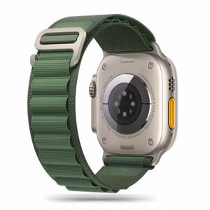 Tech-Protect Nylon szíj Apple Watch 42/44/45/49mm, military green kép