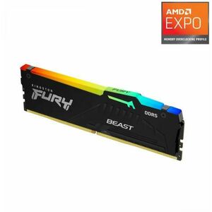 Kingston Technology FURY Beast RGB memóriamodul 16 GB 1 x 16 GB DDR5 ECC kép