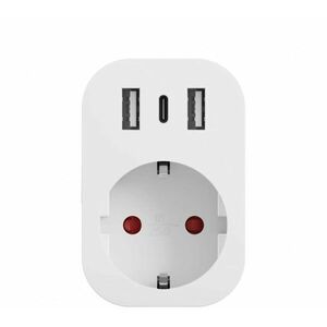 Tesla Smart Plug SP300 3 USB okos konnektor kép