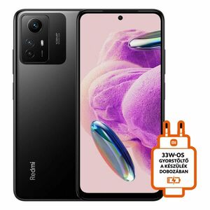 Redmi Note 12S 8GB+256GB, Onyx Black kép