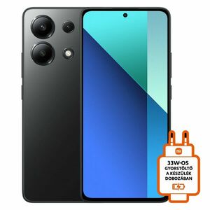 Redmi Note 13 6GB+128GB okostelefon, Midnight Black kép