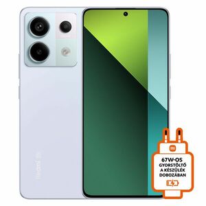 Redmi Note 13 Pro 5G 8GB+256GB okostelefon, Aurora Purple kép