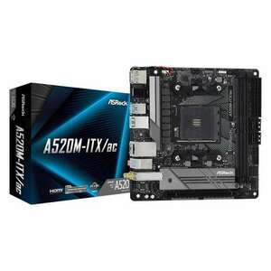 ASRock A520M-ITX/ac alaplap kép