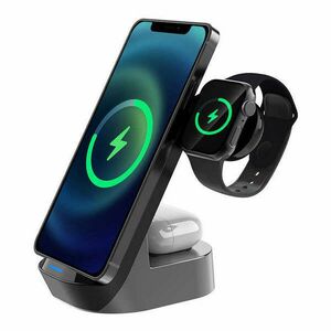 Wireless charger, Budi 3w1, 15W kép