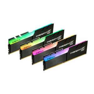 32GB 3200MHz DDR4 RAM G.Skill Trident Z RGB (For AMD) CL16 (4x8GB) (F4-3200C16Q-32GTZRX) (F4-3200C16Q-32GTZRX) kép