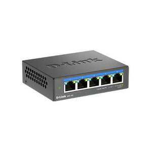 D-Link DMS-105 Beállítást nem igénylő (unmanaged) L2 2.5G Ethernet (100/1000/2500) Fekete (DMS-105/E) kép