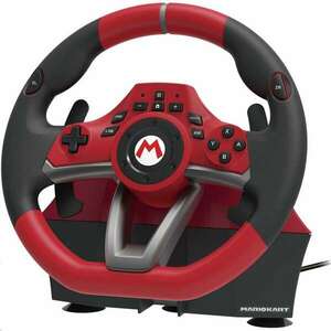 Hori Mario Kart Racing Wheel Pro Deluxe kormány fekete-piros (NSW-228U / NSP285) kép