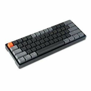 Gaming mechanikus billentyűzet Keychron K12 Üzem közben cserélhető, alumínium 60% Gateron barna kapcsoló RGB LED ABS kép