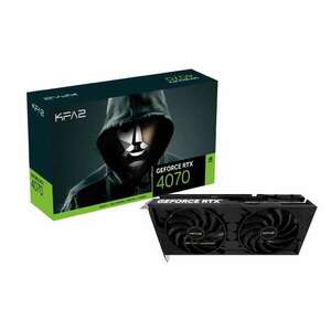 KFA2 GeForce RTX 4070 12GB DDR6X I-CLICK OC 2X 47NOM7MD8DDK kép