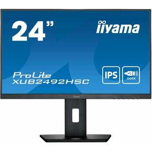 iiyama ProLite XUB2492HSC-B5 LED display 61 cm (24") 1920 x 1080 pixelek Full HD Fekete kép