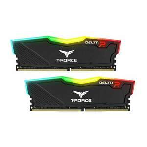 16GB 3200MHz DDR4 RAM Team Group T-Force Delta RGB CL16 black (2x8GB) (TF3D416G3200HC16FDC01) (TF3D416G3200HC16FDC01) kép