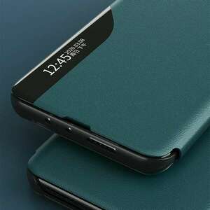 Eco Leather View Case elegáns Bookcase típusú tok támasztékkal Samsung Galaxy A02s EU fekete kép