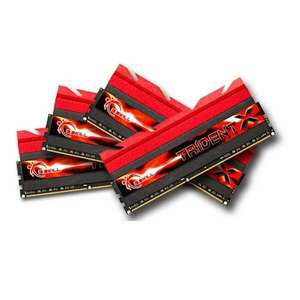 32GB 2400MHz DDR3 RAM G.Skill TridentX CL10 (4x8GB) (F3-2400C10Q-32GTX) (F3-2400C10Q-32GTX) kép