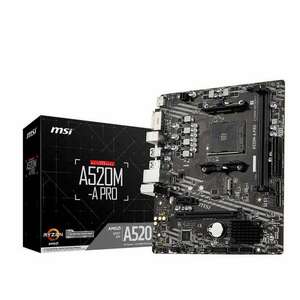 MSI A520M-A PRO alaplap kép