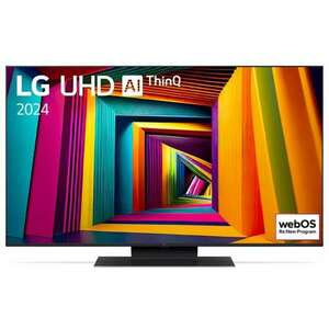 LG 50UT91003LA 4K UHD WebOS Smart LED televízió, HDR, webOS ThinQ AI, 126 cm kép