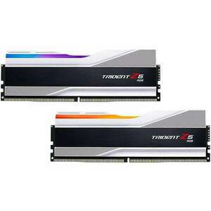 G.Skill 64GB / 5600 Trident Z5 RGB Silver DDR5 RAM KIT (2x32GB) kép