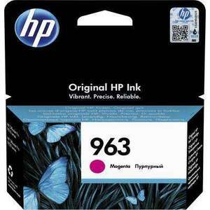 HP 963 Tintapatron Eredeti Bíbor 3JA24AE Nyomtatópatron kép