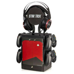 NUMSKULL PS5/XBOX Series Star Trek játéktartó szekrényes állvány, Piros kép