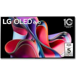 LG OLED55G33LA 4K UHD Smart OLED Evo Televízió, 139 cm, web OS, ThinQ AI, HDR kép