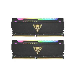 32GB 3600MHz DDR4 RAM Patriot Viper Steel RGB LED CL20 (2x16GB) (PVSR432G360C0K) (PVSR432G360C0K) kép