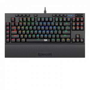 Redragon K596 Vishnu (Blue switch) Vezeték nélküli/USB Mechanikus Gaming Billentyűzet HU - Fekete kép