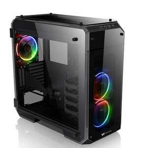 Thermaltake View 71 Tempered Glass RGB Edition táp nélküli ablakos ház fekete (CA-1I7-00F1WN-01) kép