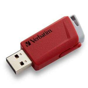 VERBATIM Pendrive, 2 x 32GB, USB 3.2, 80/25MB/sec, VERBATIM "Store n Click", piros, kék kép