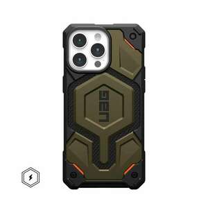 UAG Monarch Pro MagSafe Apple iPhone 15 Pro Max Tok - Kevlár Zöld (11422211397B) kép