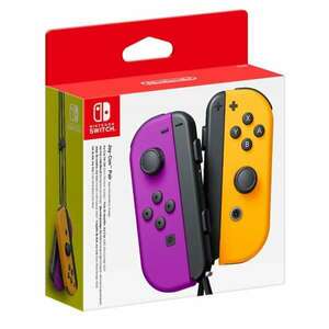 Nintendo Switch Joy-Con Neon Purple/Neon Orange kontroller pár kép