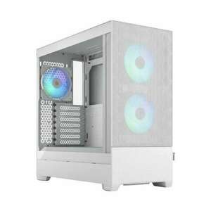 Fractal Design FD-C-POR1A-01 Pop Air táp nélküli ablakos ház RGB White TG Clear Tint fehér kép