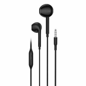 Inclined in-ear remote earphones Foneng EP100 (black) kép