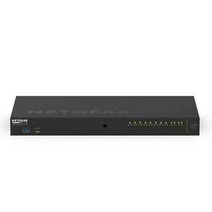 NETGEAR M4250-10G2XF-PoE++ Vezérelt L2/L3 Gigabit Ethernet (10/100/1000) PoE 1U Fekete switch kép