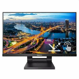 Philips 23, 8 hüvelykes IPS LED-monitor, Full HD, DisplayPort, Vesa, fekete kép