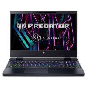 Acer Predator Helios 15 Spatiallabs™ 3D - PH3D15-71-93WB, gamer laptop, 15", Intel i9, 32 GB, Nvidia Geforce RTX 4080, 2 TB SSD kép