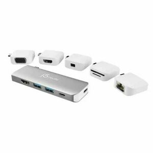 J5hozzon létre JCD389 11 az 1-ben dokkoló állomást MacBook, MacBook Pro, MacBook Air számára kép