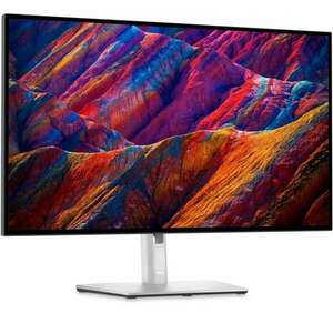 Dell 27 hüvelykes 4K UHD IPS LED-monitor, 60 Hz, 5 ms, 99% sRGB, színskála, HDMI, Display Port, USB, USB-C, Pivot, U2723QE kép