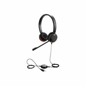 Jabra Evolve 30 II Sztereó MS Fekete, Mikrofon/Fülhallgató kép