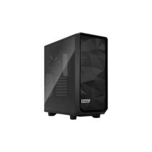 Fractal Design Meshify 2 Compact Black TG Light Tint táp nélküli ablakos ház fekete kép