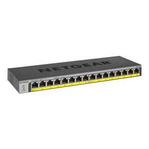 NETGEAR GS116PP-100EUS ProSafe 16 port PoE+ Gigabit nem menedzselhető switch kép