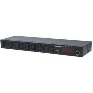 INTELLINET 19" Kaltgerätebuchse 8-fach IP C13 PDU (163682) kép