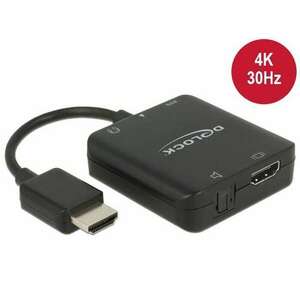 DeLock HDMI Audio Extractor 4K 30Hz compact 62784 kép